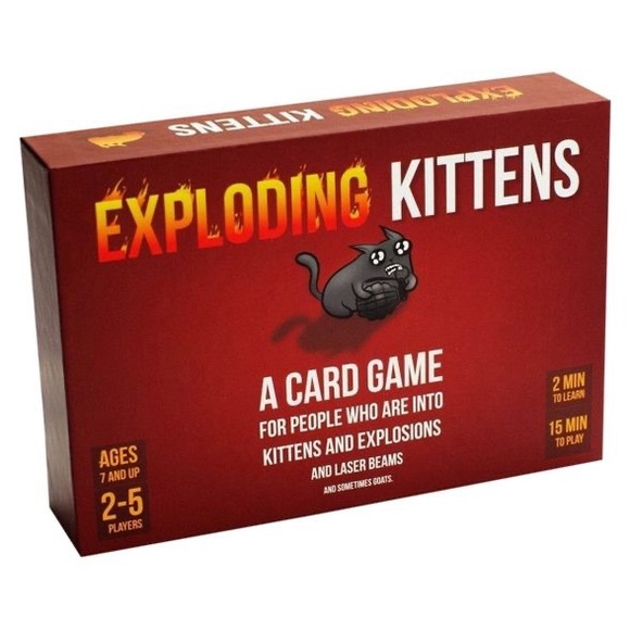 Exploding Kittens Game + 2 Mashems